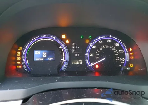 2011 Lexus Hs 250H z USA, uszkodzony, nr VIN JTHBB1BA9B2047578